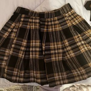 Plaid skirt